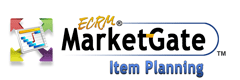 MarketGate Item Planning