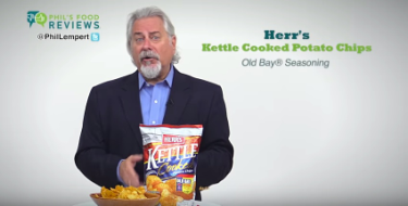 Phil Lempert's Pick of the Week for August 31 is Herr's Kettle Cooked Potato Chips Old Bay Seasoning