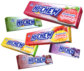 Hi-Chew Count Goods: Fruity, chewy, wildly tasty—a totally unique candy by Morinaga America, Inc.
