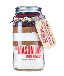 Delicious pre-made baking mixes, just add dairy! by Mason Jar Cookie Company®