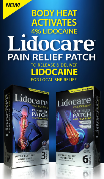 Lidocare – 4% Lidocaine Pain Relief Patch by NFI Consumer Products