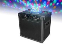 Party Rocker Plus by Ion Audio.  Energize your party with great sound and exciting lights!