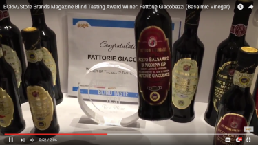 ECRM/Store Brands Magazine Blind Tasting Award Winner: Fattorie Giacobazzi (Basalmic Vinegar)
